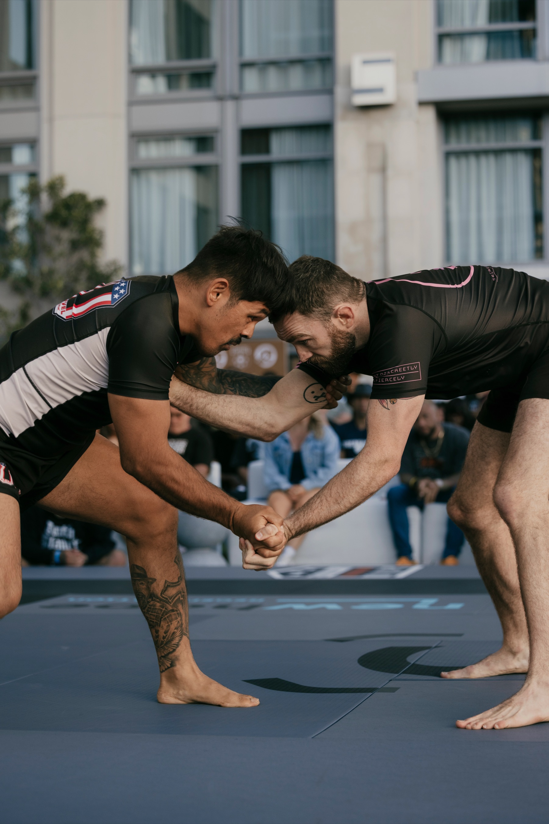 Peerless Jiu Jitsu Academy student training in Corona